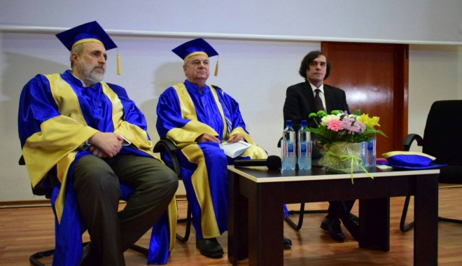 FOTO. Mircea Cărtărescu, Doctor Honoris Causa al Universității 