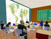 Foto : B�ncile rom�ne�ti atac� pia�a virtual� din Second Life