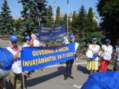 Foto : Peste 1.000 de cadre didactice sunt a�teptate la protestul de ast�zi