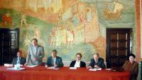 52660fd5af844425740f3a7bf5151008.jpg : Adrian R�dulescu, omagiat de colegi la Muzeul de Istorie