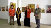 Foto : „Scara cu flori“, expozi�ia care veste�te prim�vara, la Muzeul de Art�