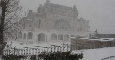 Foto : Ninsori la Constan�a / Meteorologii se a�teapt� la o s�pt�m�n� cu mult� z�pad�