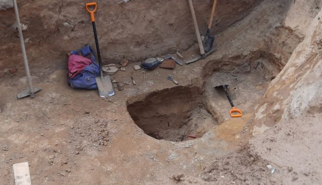 Un nou mormânt descoperit de arheologi la mormântul Hypogeu