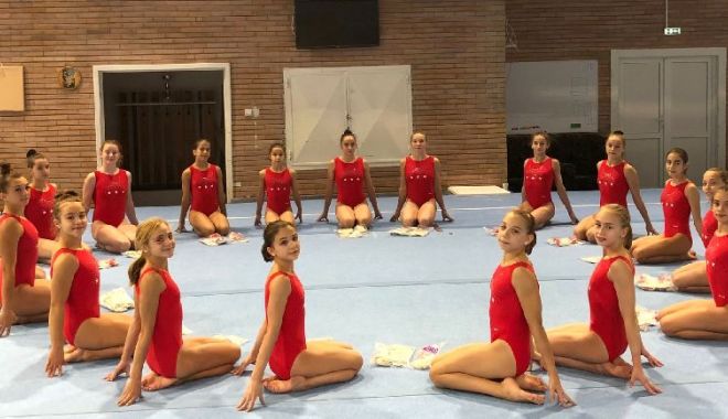 Sabrina Voinea, repetiţie generală înainte de participarea la Trofeul RomGym