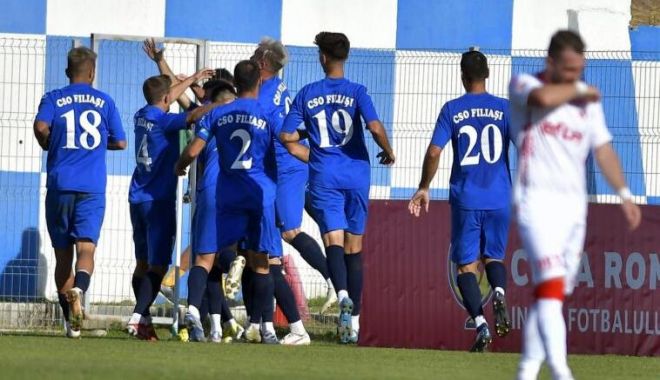 Fotbal / Surpriză de proporţii în Cupa României. CSO Filiaşi, din Liga a III-a, calificată în sferturi