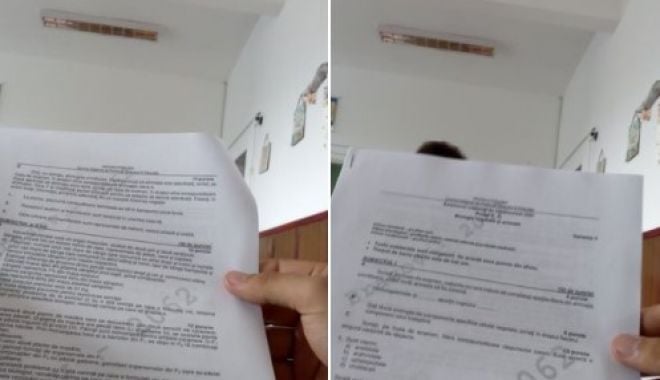 Incredibil! A cerut rezolvarea subiectelor în timpul Bacalaureatului