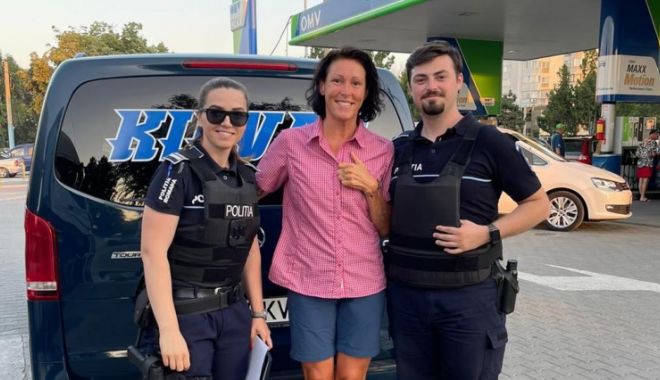 O turistă din Viena le mulțumește polițiștilor din Constanța: „Sunteți eroii din povestea mea!”