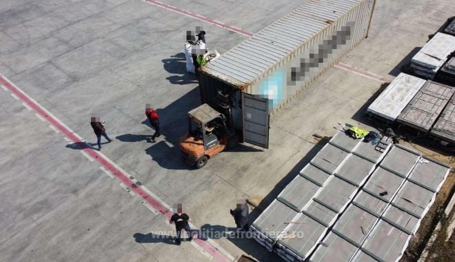 Container cu deșeuri, trimis din Portugalia, depistat în portul Constanța