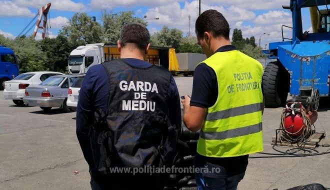 ÎNCĂ UN CONTAIER CU DEȘEURI, depistat în Portul Constanța!