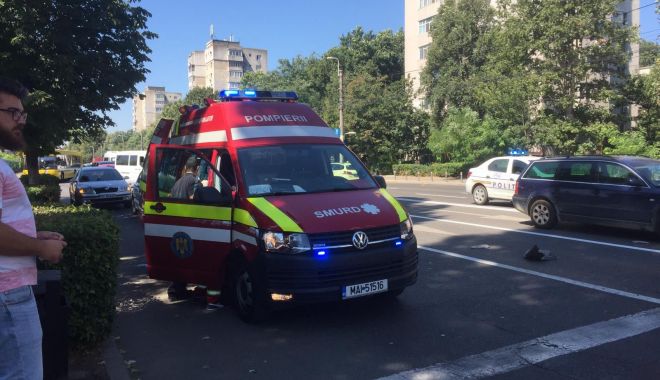 FOTO. ACCIDENT în zona Sabroso. Două mașini implicate!