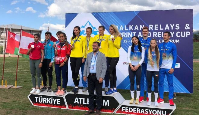 Atletism / Trei medalii de bronz pentru România la Campionatele Balcanice de ştafete