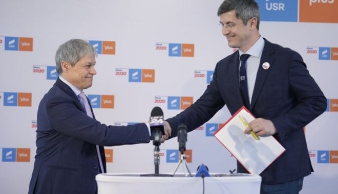 Dan Barna: "Propunerea USR-PLUS pentru postul de premier este Dacian Cioloş"