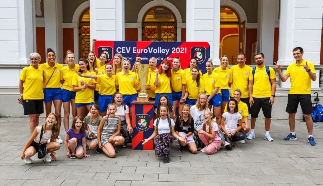 Volei / A început Turul Trofeului European Volleyball. Tricolorele, întâlnire cu suporterii