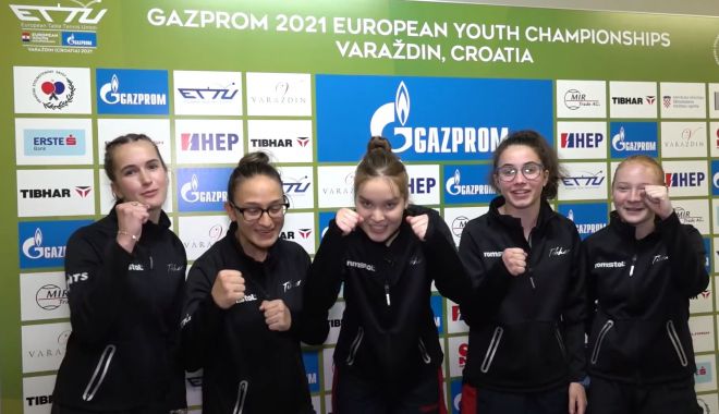 Tenis de masă / Junioarele şi juniorii României, în semifinale la Campionatul European