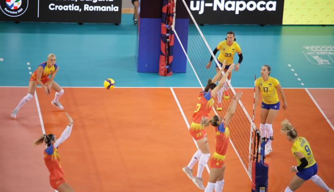 Volei / România, fără victorie la EURO. 0-3 cu Ucraina, în ultimul meci din Grupa D