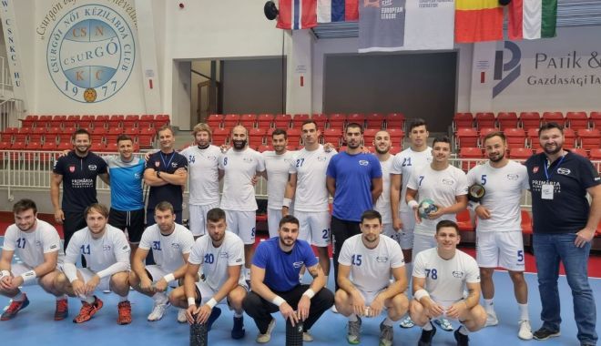 Victorie mare în Ungaria! HC Dobrogea Sud, cu un picior în turul secund al European League