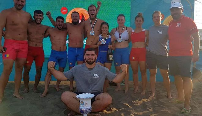 Lupte pe plajă / Constănţeanul Vlad Caraș, pe locul 4 la Beach Wrestling World Series