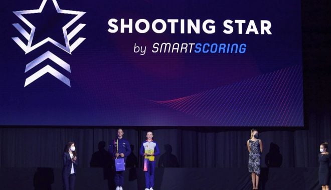 Teodora Cucu a primit trofeul Shooting Star la Europenele de aerobic