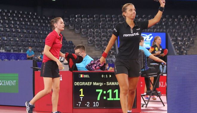 Constănţeanca Eliza Samara a punctat pentru România în victoria cu Belgia