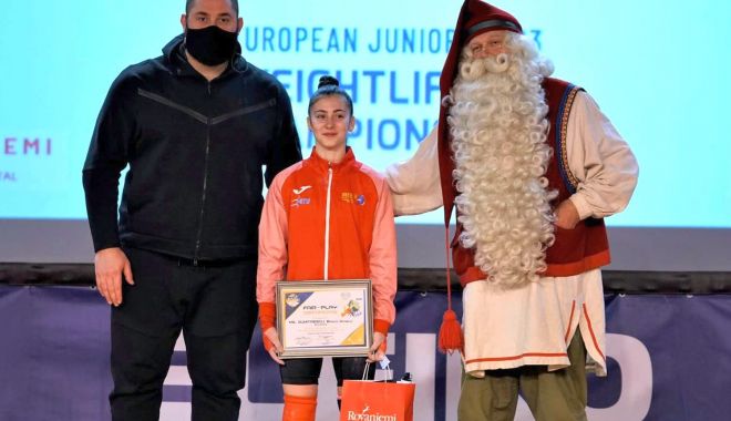 Premiul „Fair-Play”, oferit de… Moş Crăciun constănţencei Bianca Dumitrescu