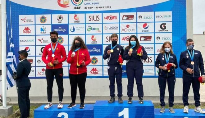 Tir / Gemenii Raveca și Etienne Islai, medaliaţi cu argint la Mondiale