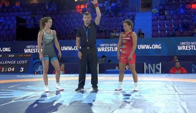 Lupte / Se bate pentru bronz! Alina Vuc s-a calificat în semifinalele Campionatului Mondial de seniori din Norvegia