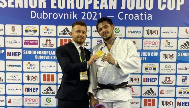 Judo / Trei medalii pentru români în turnee puternice. Eduard Șerban, aur la Cupa Europeană de la Dubrovnik