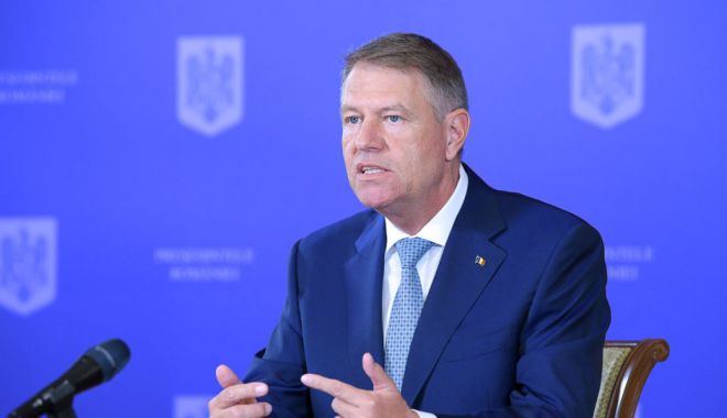 Klaus Iohannis va participa la reuniunea Consiliului European