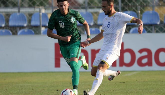 Fotbal / Naţionala olimpică a României, remiză albă cu Arabia Saudită