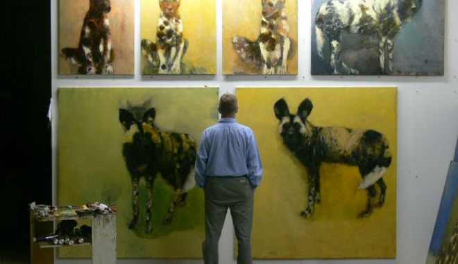 Compoziții figurative, superbe, expuse la Muzeul de Artă din Constanţa