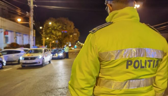 RAZIE ÎN MIEZ DE NOAPTE, pe străzile Constanței. Zeci de persoane verificate!