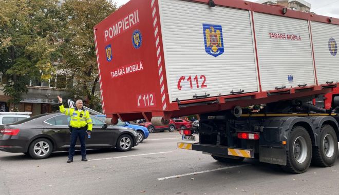 INCENDIU LA SPITALUL DE BOLI INFECȚIOASE / Tabără mobilă, mobilizată pentru suplinirea capacității