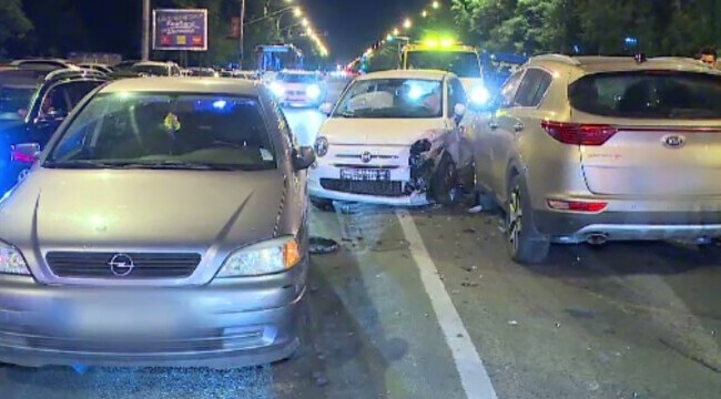 Valeriu Argăseală, implicat într-un accident: Patru mașini au fost avariate, iar o femeie a ajuns la spital