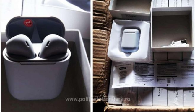 Mii de parfumuri și sute de căști audio, confiscate de Garda de Coastă