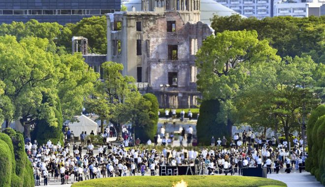 S-au împlinit 76 de ani de la bombardamentul atomic de la Hiroshima