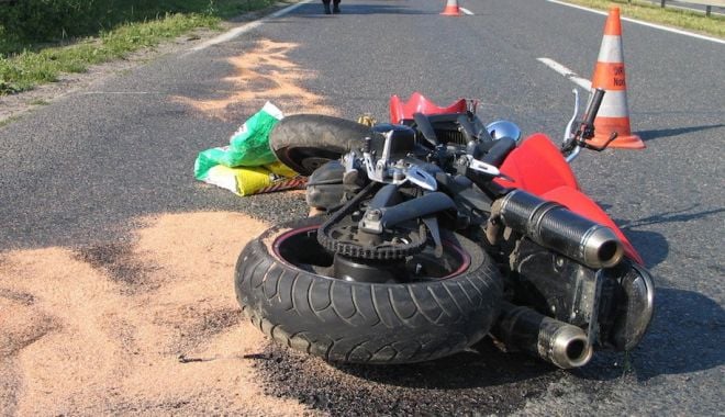 Accident grav la Neptun! Un motociclist a murit pe loc