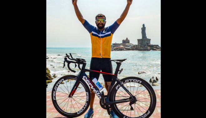 Un ciclist a străbătut India în 8 zile şi o oră, doborând recordul mondial Guiness