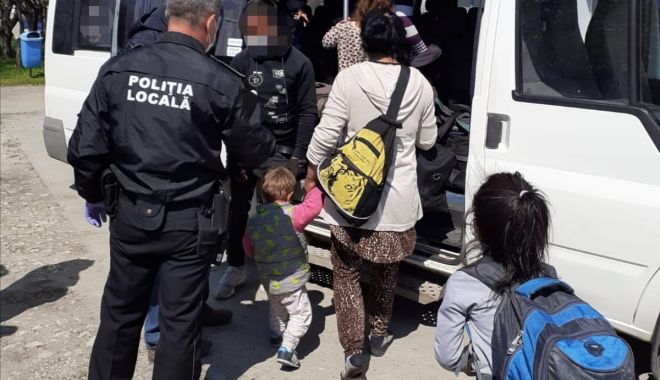 Adăposturi improvizate descoperite şi dezafectate, la Constanţa