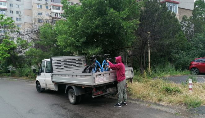 Adolescenţi, cercetaţi pentru furtunul a două biciclete din flota Primăriei Constanţa