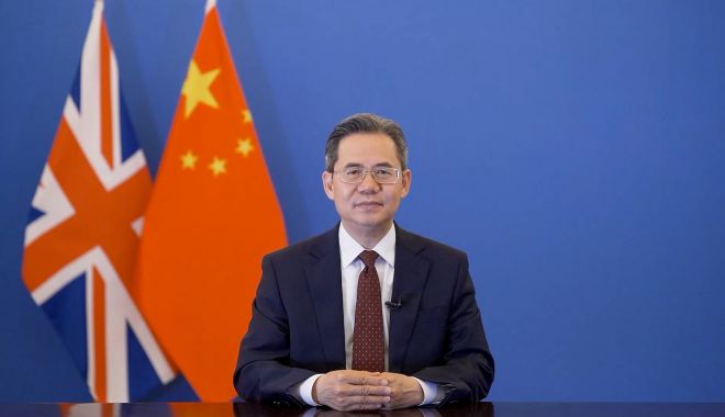 Ambasadorul Chinei în Marea Britanie nu a fost lăsat să intre în Parlament