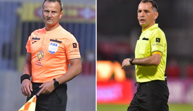 Fotbal / Octavian Șovre și Florin Marcu s-au retras din arbitraj