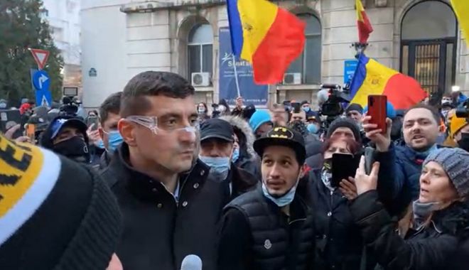 George Simion susține că nu AUR a organizat protestele de luni