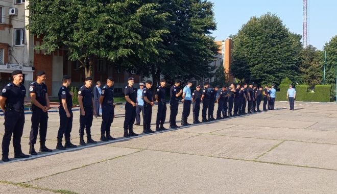 Avansări în grad la Gruparea de Jandarmi Mobilă