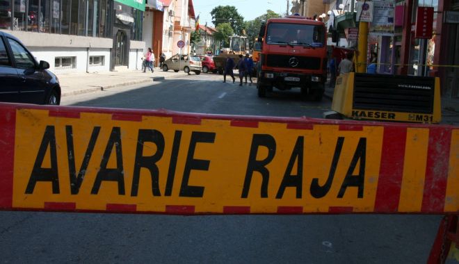 AVARIE RAJA. Apă cu presiuni scăzute în mai multe zone din Constanţa