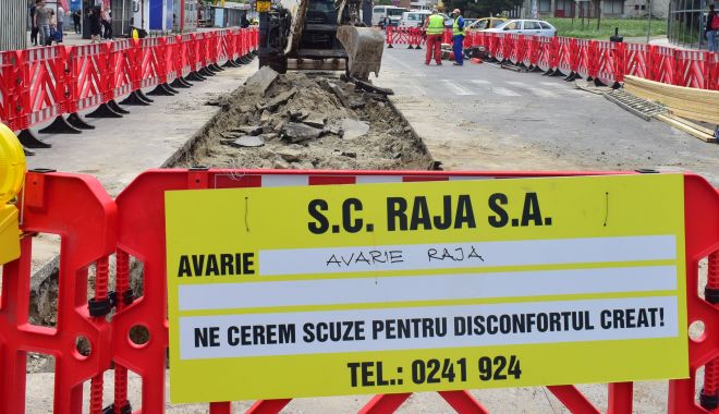 AVARIE RAJA. Presiuni scăzute la apă, în localităţile Năvodari, Lumina şi Corbu