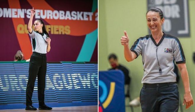 Baschet / Două arbitre din România, prezente la EuroBasketWomen 2021
