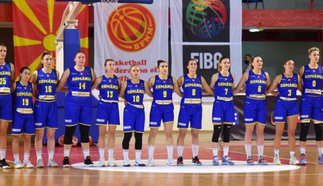 Baschetbalistele tricolore, pe locul secund în Challenger-ul FIBA de la Skopje