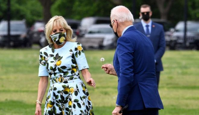 Joe Biden, gest romantic pentru soția sa