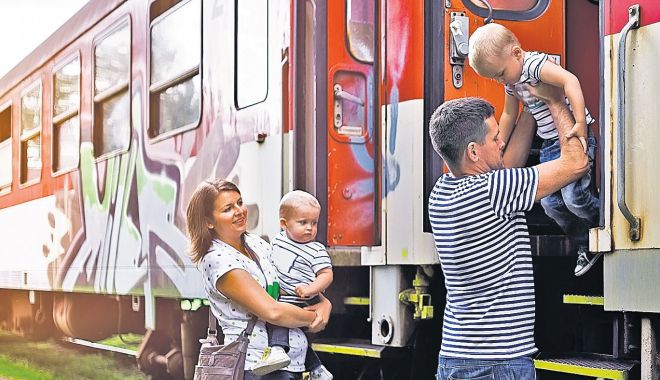 Bilete reduse pe tren pentru copii