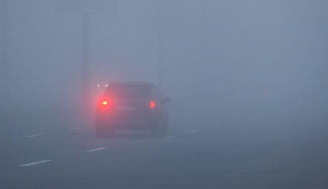 INFOTRAFIC / Se circulă în condiții de ceață, în județul Constanța